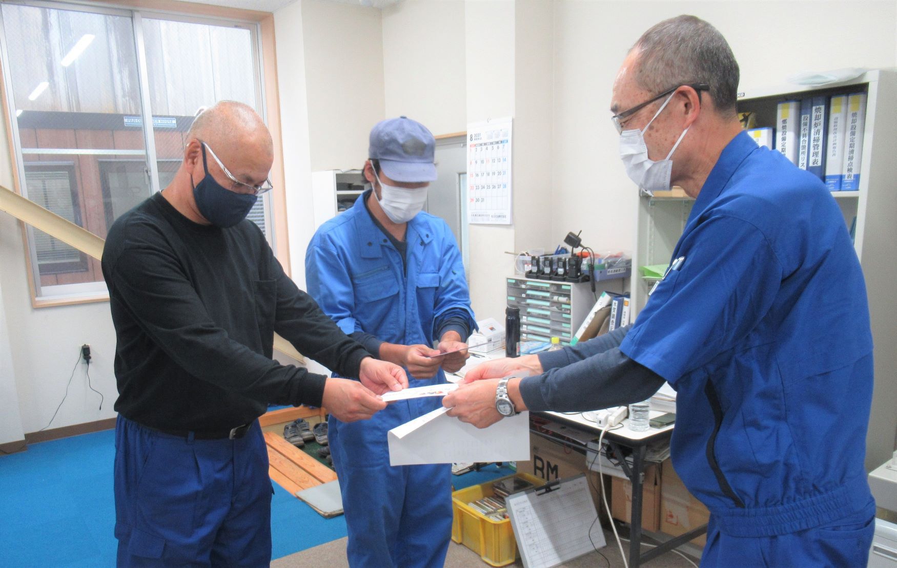 令和3年度労働安全標語  優秀作の表彰