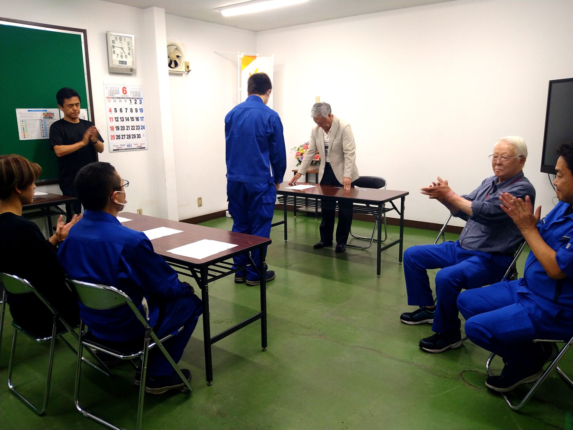 令和5年度の配属式を行いました