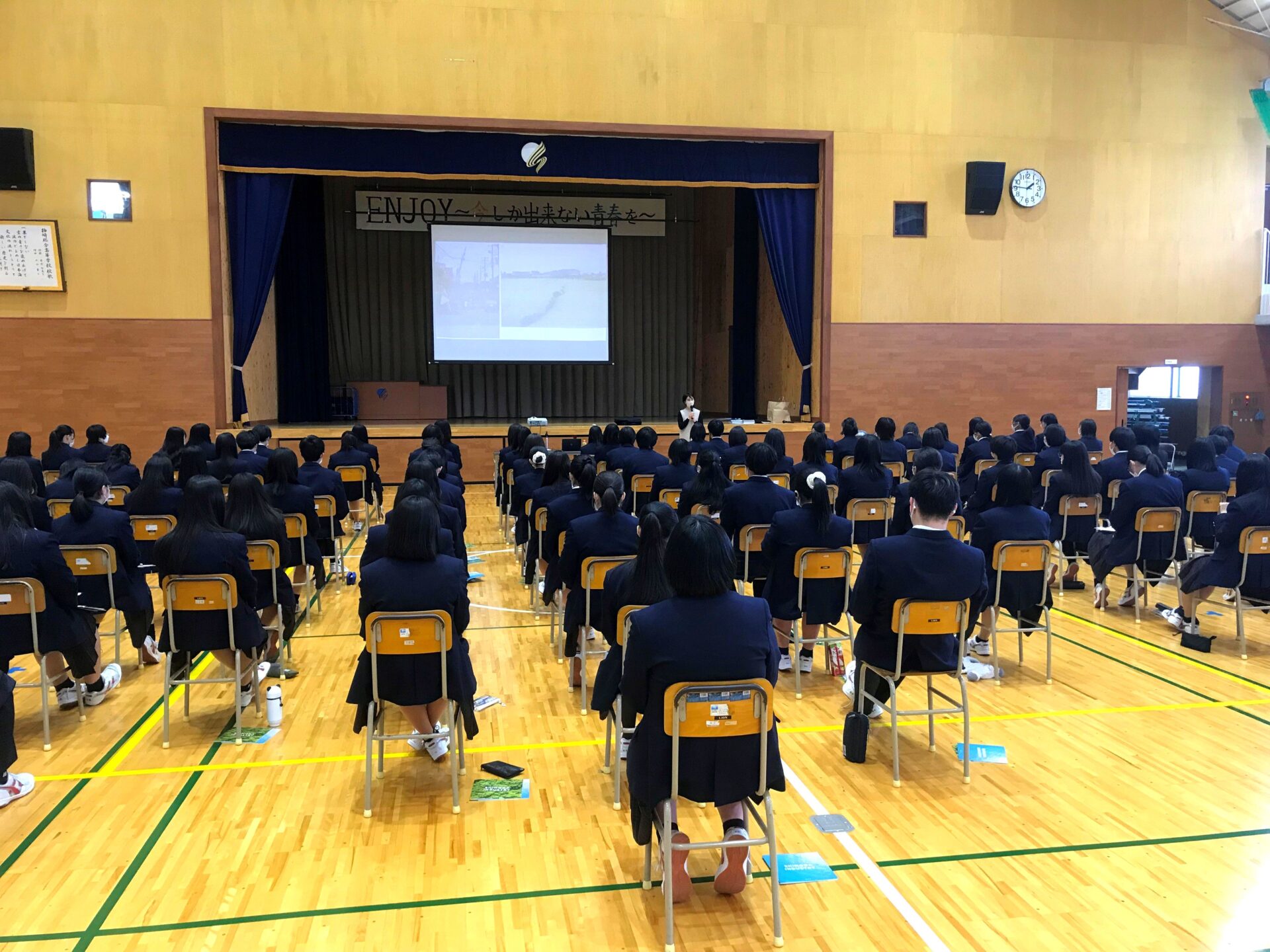 新潟県立柏崎総合高等学校1年次生へ