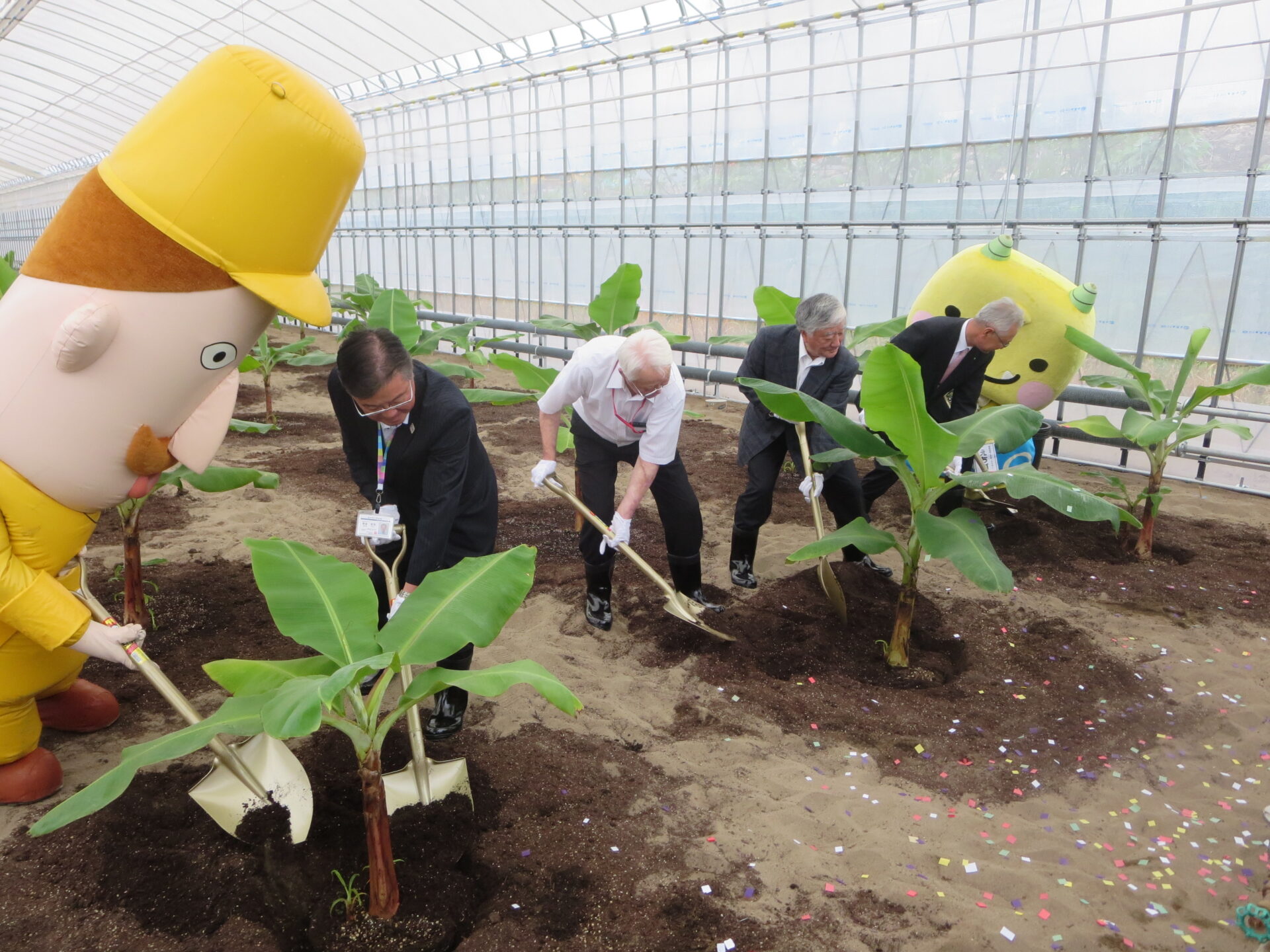シモダファーム竣工式・定植式を行いました